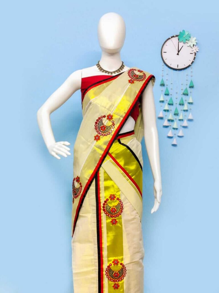 kerala traditional dress for woman, kerala saree